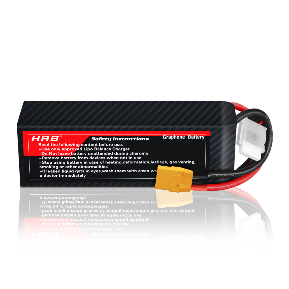 1PC Baterai Graphene HRB 22.2V - 6S Lipo Battery 22.2V 5000Mah ulasan dan harga